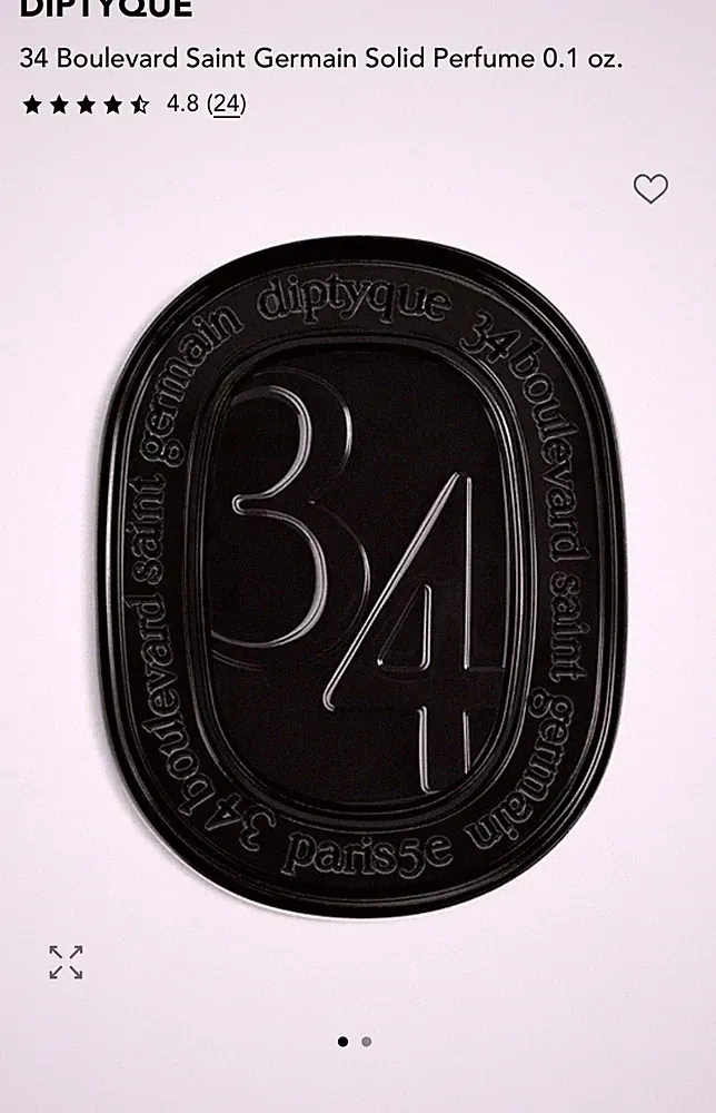 DIPTYQUE 34 Boulevard Saint Germain Solid Perfume 0.1 oz