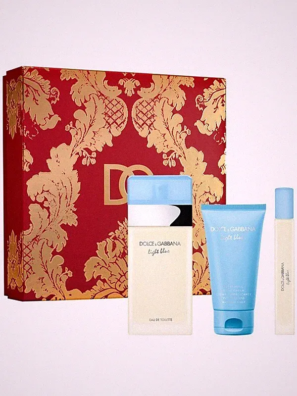 Dolce & Gabbana Light Blue Fragrance for Women 3 Piece Gift Set