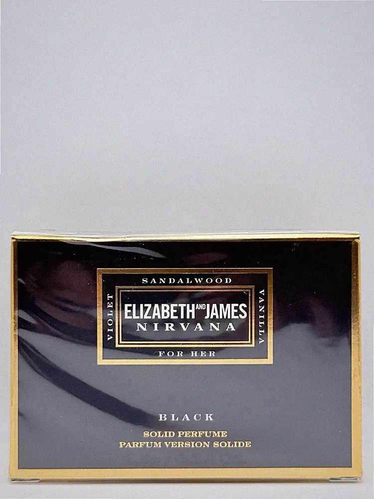 Elizabeth and James Nirvana Black Solid Perfume 0.14 oz/3.9g NIB &SEALED.