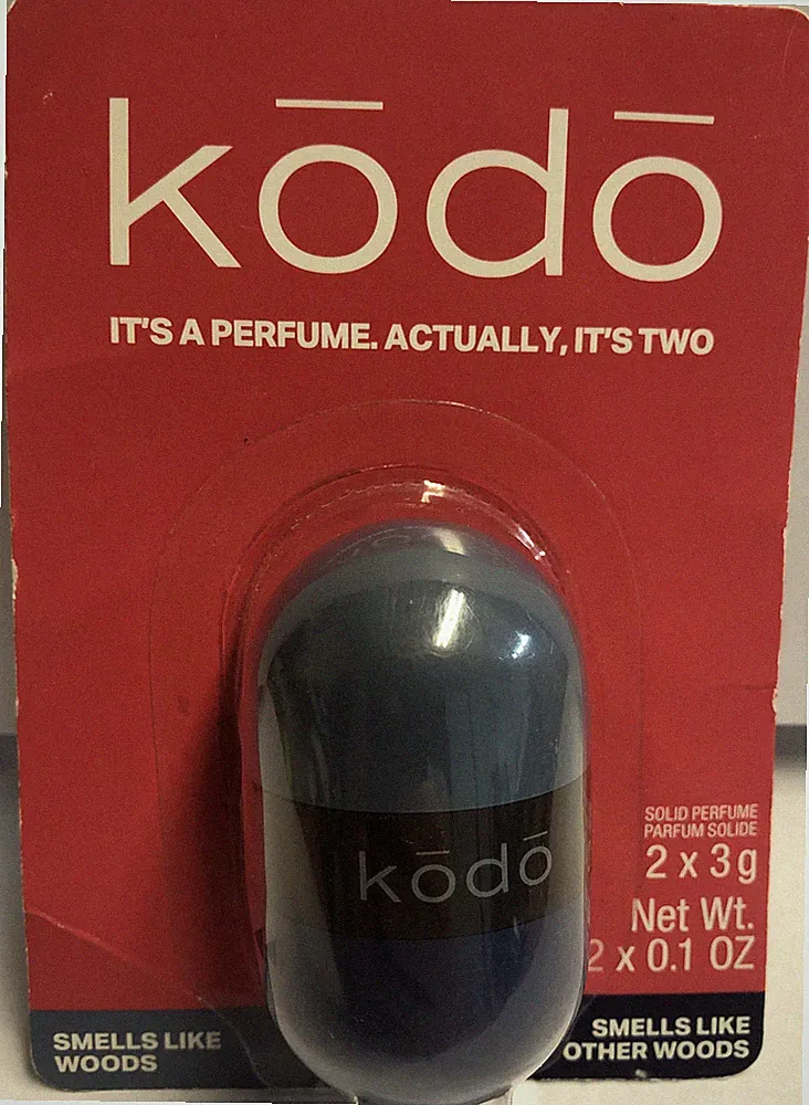 Kodo, Solid Perfume, Woods & Other Woods Scent, 2 X 3 G